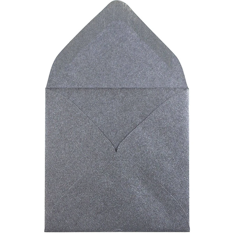 JAM Paper 3" Metallic Square Invitation Envelopes