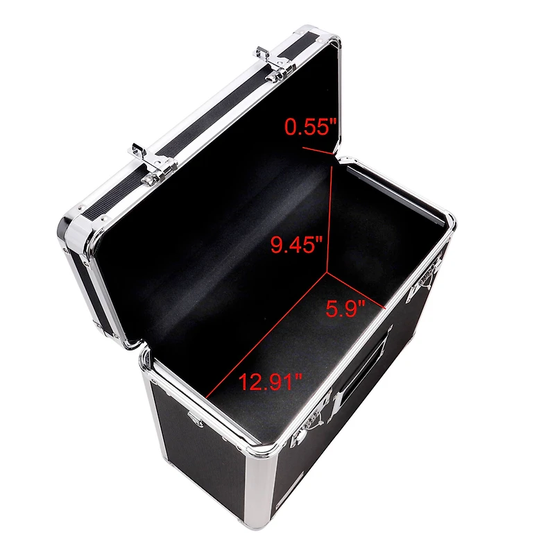 Vaultz Black Personal File Tote