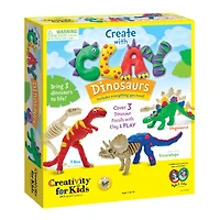 Creativity for Kids® Create with Clay Dinosaurs Kit