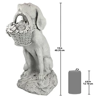 Design Toscano 19" Man's Best Friend Dog Statue