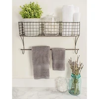 DII® 18" Rustic Bronze Towel Rack