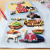 12 Pack: I Love My Farm Dimensional Stickers by Recollections™ Signature™