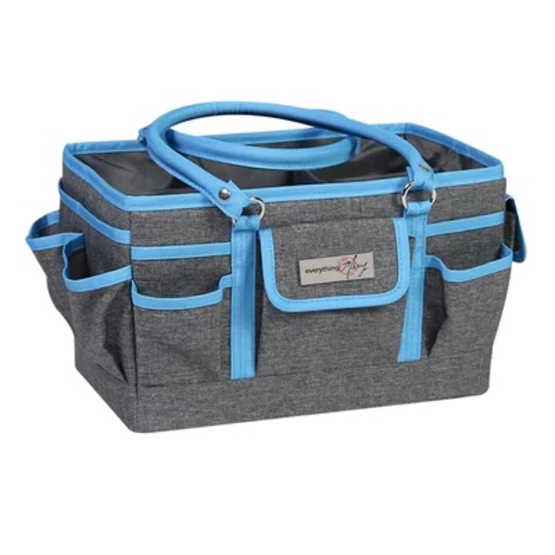 Everything Mary Blue Craft Bag Organizer Tote