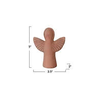Hello Honey® 5" Handmade Terra Cotta Angel