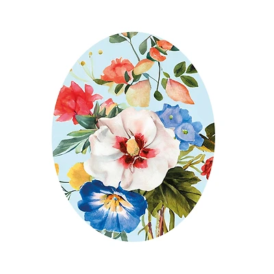 Floral Oval Canvas Painting Kit by Craft Smart®