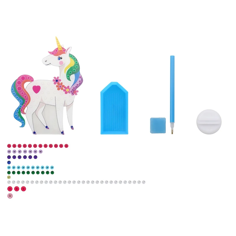 2D Unicorn Diamond Art Kit by Creatology™