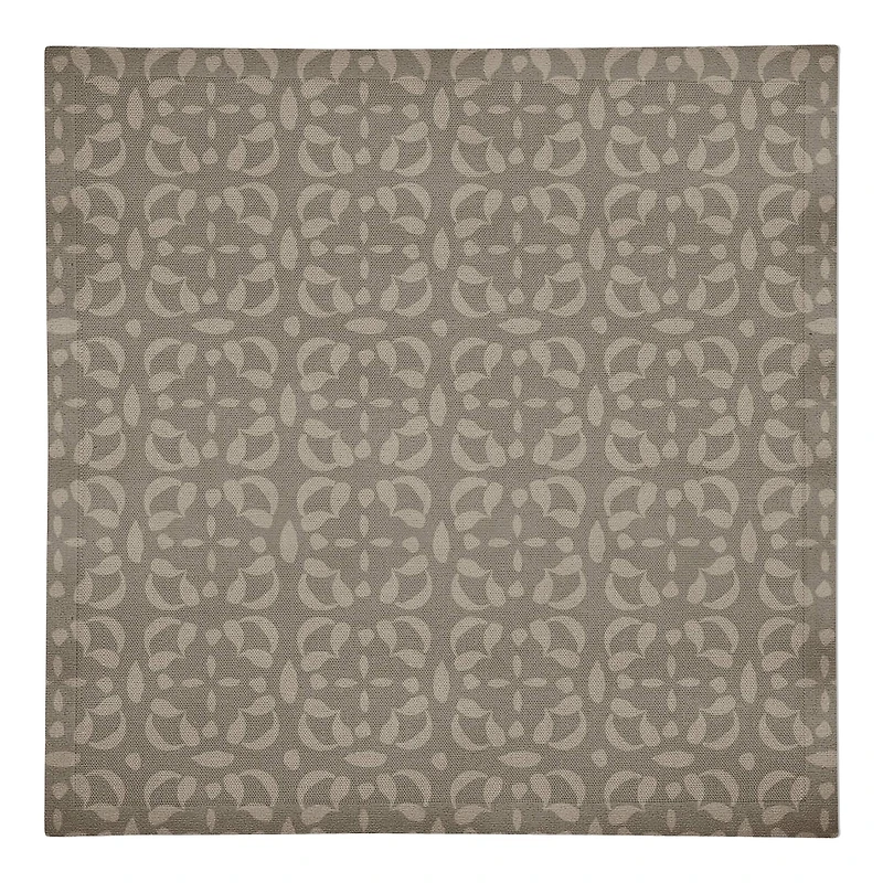 Intricate Circle Stack Cotton Twill Napkin