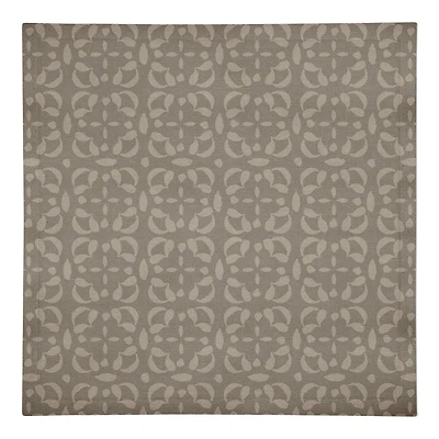 Intricate Circle Stack Cotton Twill Napkin