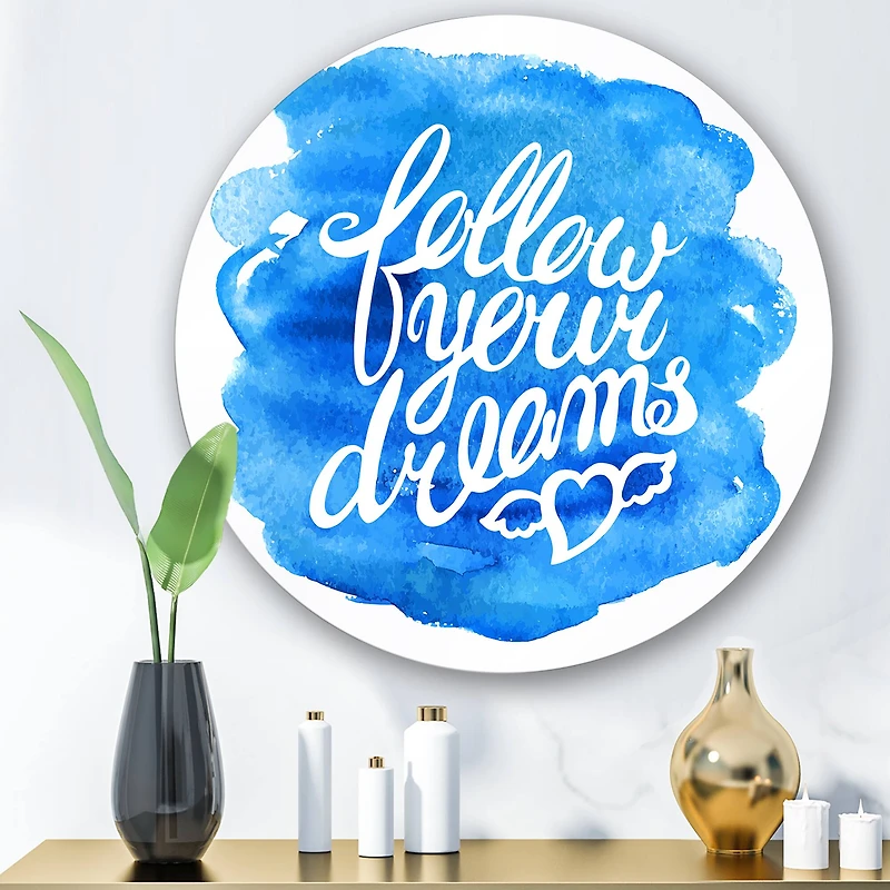 Designart - Follow Your Dreams I