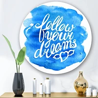 Designart - Follow Your Dreams I