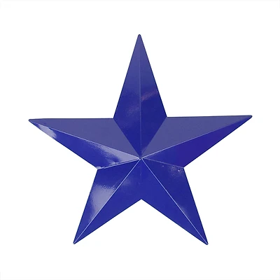 15" Navy Blue Country Rustic Star Indoor/Outdoor Wall Decoration