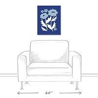 Modern Poppies 16" x 20" Canvas Wall Art