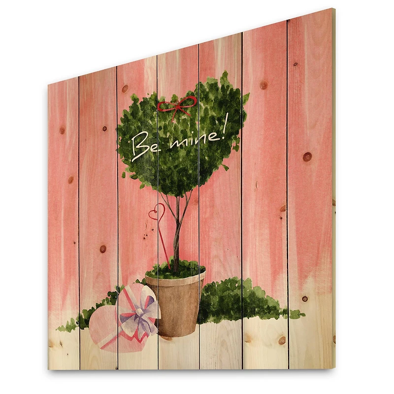 Designart - Heart Shaped Valentine House Plant