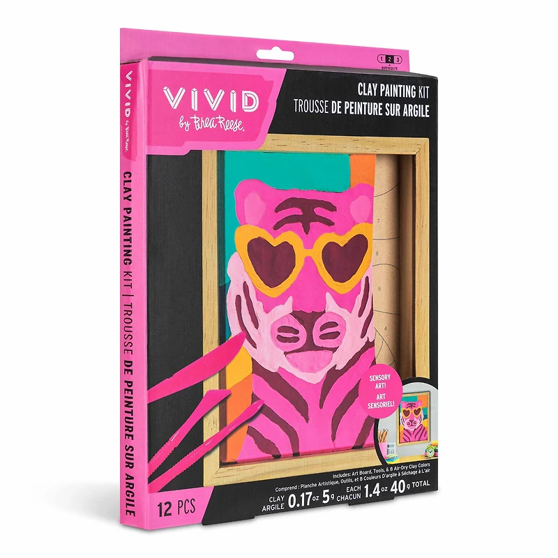 VIVID by Brea Reese® Tiger Clay Painting Kit
