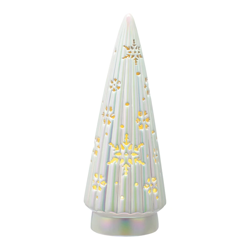 90th Anniversary Collection Snowflake 16" LED Kaleidoscope Tree