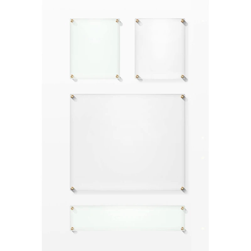 Wexel Art Mondrian 23" Double Panel Wallscape Set