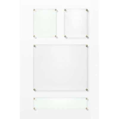Wexel Art Mondrian 23" Double Panel Wallscape Set