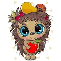 Crafting Spark Hedgehog Diamond Painting Kit