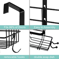 NEX™ Over the Door Shower Caddy Organizer
