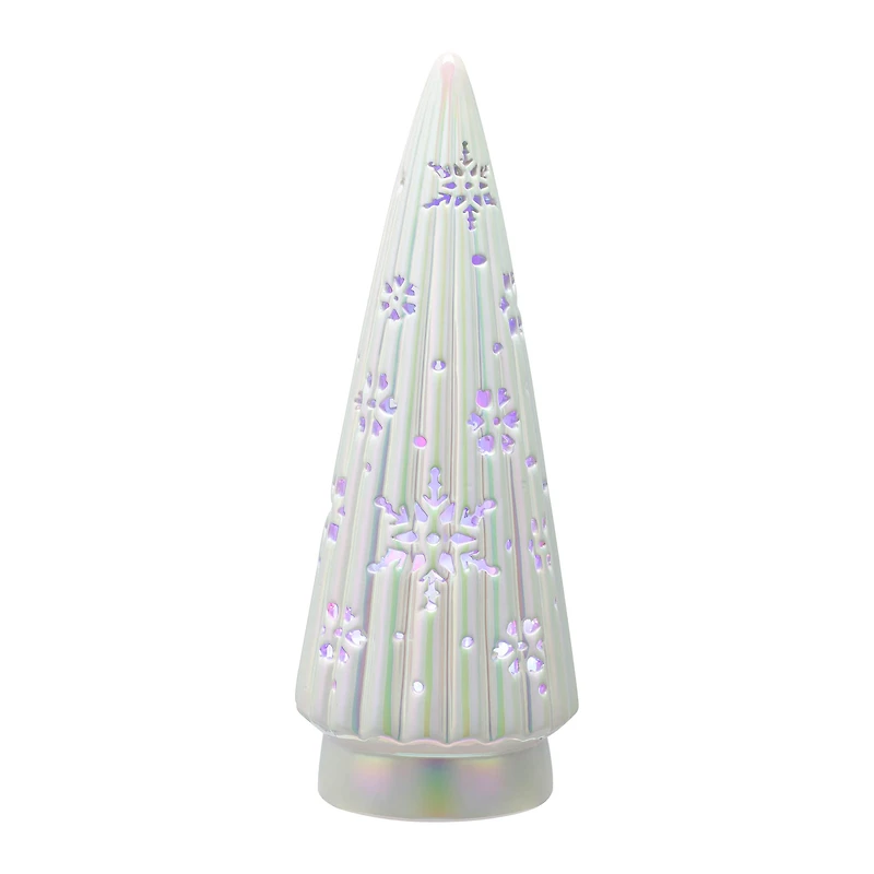 90th Anniversary Collection Snowflake 16" LED Kaleidoscope Tree
