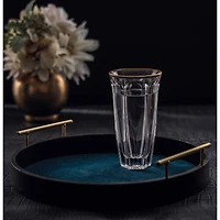 JoyJolt® 8.7oz. Gold Rimmed Windsor Crystal Highball Glasses, 2ct.