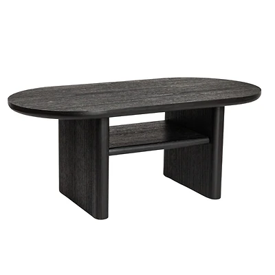 Hello Honey® Black Sturdy Firwood Coffee Table