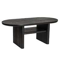 Hello Honey® Black Sturdy Firwood Coffee Table
