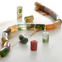 Fancy Jasper Tube Beads
