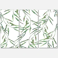 Designart - Tropical Green Leaves In Summer Times II