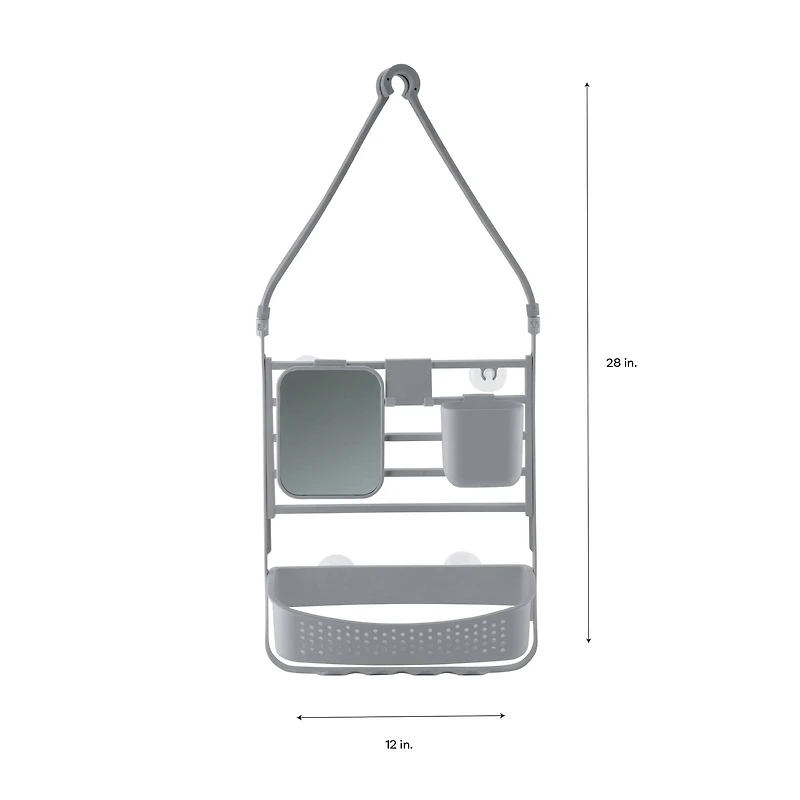 Bath Bliss 28" Deluxe Flex Adjustable Shower Caddy