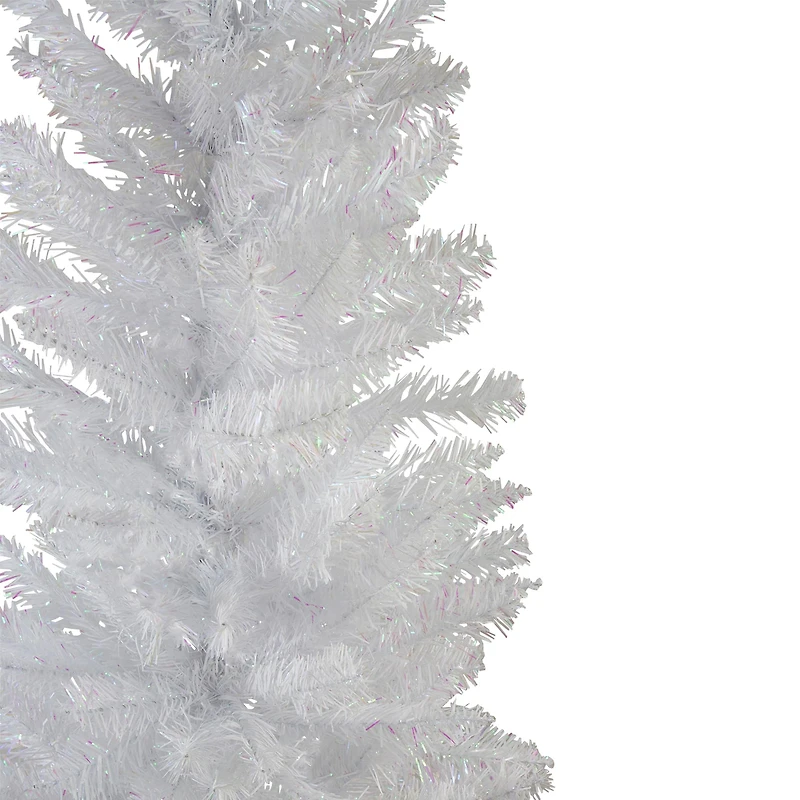 6ft. Unlit White Pencil Spruce Artificial Christmas Tree
