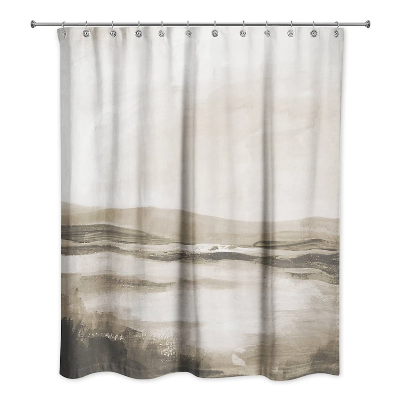 Vista Point Landscape 71" x 74" Shower Curtain