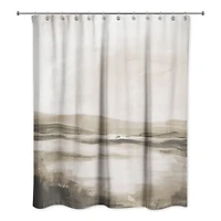 Vista Point Landscape 71" x 74" Shower Curtain