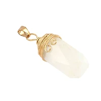 Irregular White Quartz Pendant by Bead Landing™