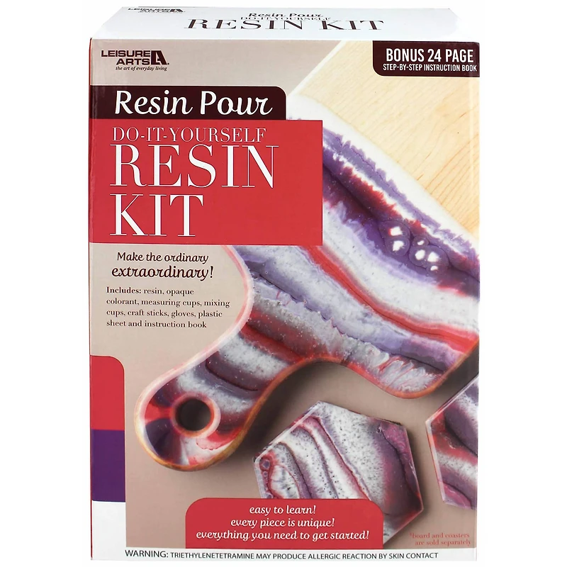 Leisure Arts® Red Box Resin Pour Kit