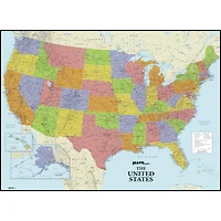 RoomMates Dry Erase US Map Peel & Stick Wall Decal