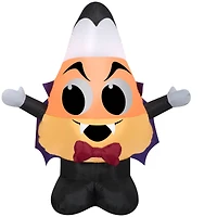 3.5" Airblown® Inflatable Halloween Candy Corn Vampire