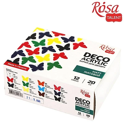 Rosa Talent Deco Color Matte Acrylic Paint Set