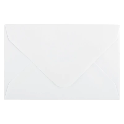 JAM Paper 2.75" x 3.75" White Mini Commercial Envelopes