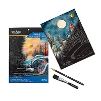 Brea Reese™ 9" x 12" Folk Art Scratch Art Paper Pad