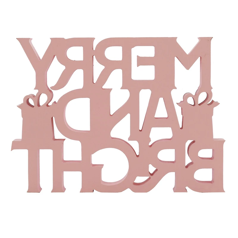 12" Merry & Bright Gift Box Tabletop Décor by Ashland®