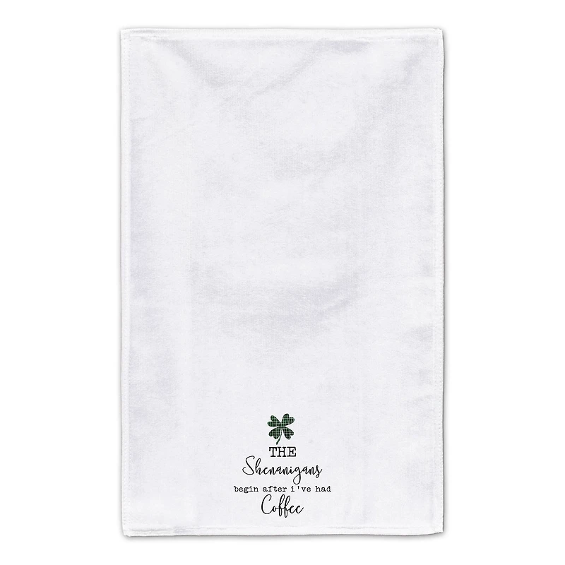 Shenanigans After Coffee 16" x 25" Tea Towel - Set of 2