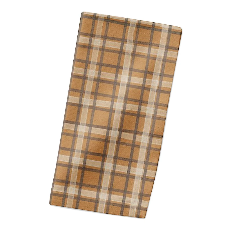 Plaid Cotton Twill Napkin