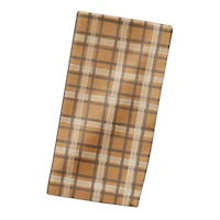 Plaid Cotton Twill Napkin