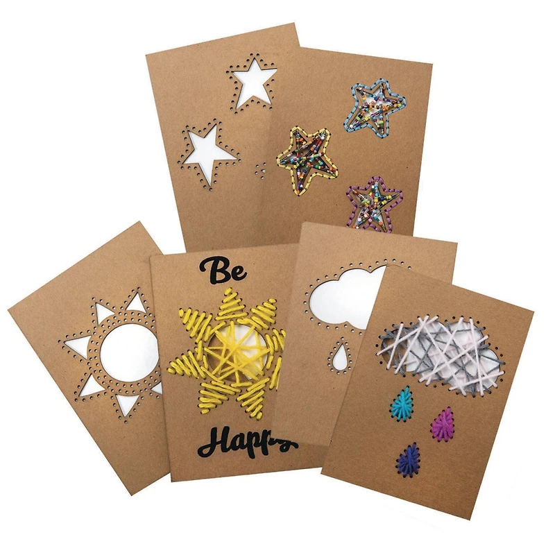 S&S® Worldwide Simply Stitch Art Pictures, 30ct.