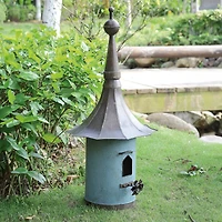 Hello Honey® 34" Decorative Metal Birdhouse
