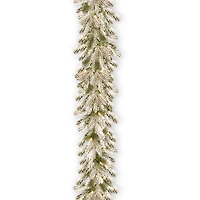 9ft. Snowy Sheffield Spruce Garland With Twinkly™ LED Lights