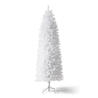 7.5ft. Unlit Pencil Tinsel Artificial Christmas Tree
