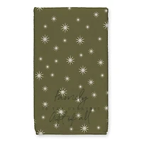 Family Greatest Gift Green Twinkle Tea Towel - Set of 2