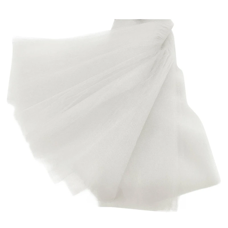 White Pre-Cut Tulle Strips by Celebrate It™